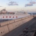 VIDEO: Gran Canarial põrutas laev mootoririkke tõttu sadamakaisse