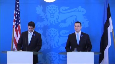VAATA UUESTI: Peaminister Jüri Ratase ja spiiker Paul Ryani ühine pressikonverents