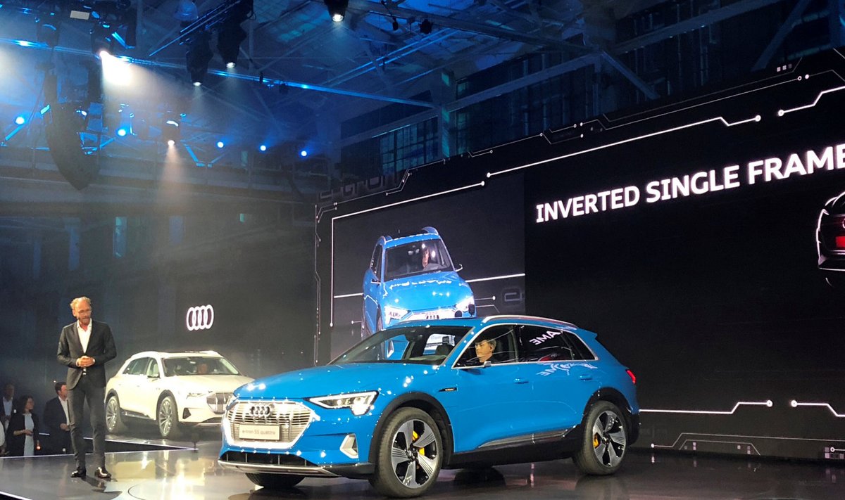 Audi uus e-tron elektriline maastur