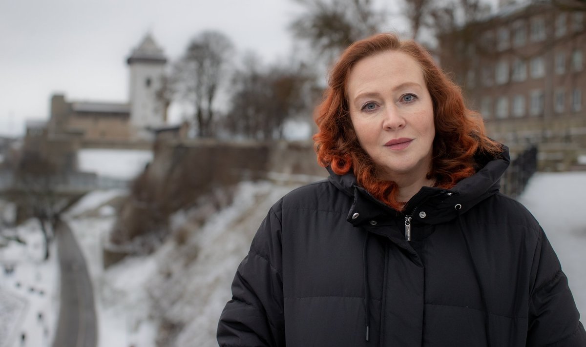 Julia Aug piirilinnas Narvas – omadele võõras, võõrastele oma
