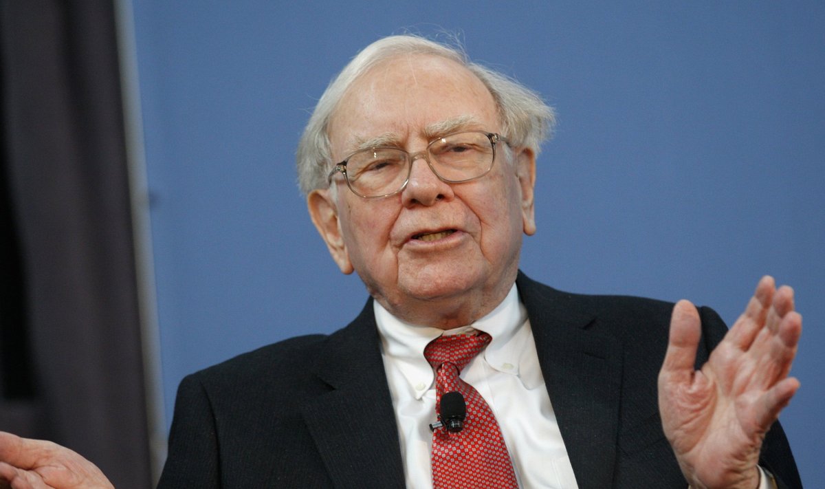 Buffett, co-chair of the 10,000 Small Businesses Advisory Council, takes part in a panel discussion in Detroit, Michigan