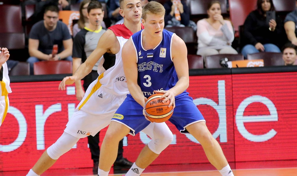 Tim Schneider Deutschland Kaspar Treier Estland Deutschland vs Estland FIBA Basketball WM