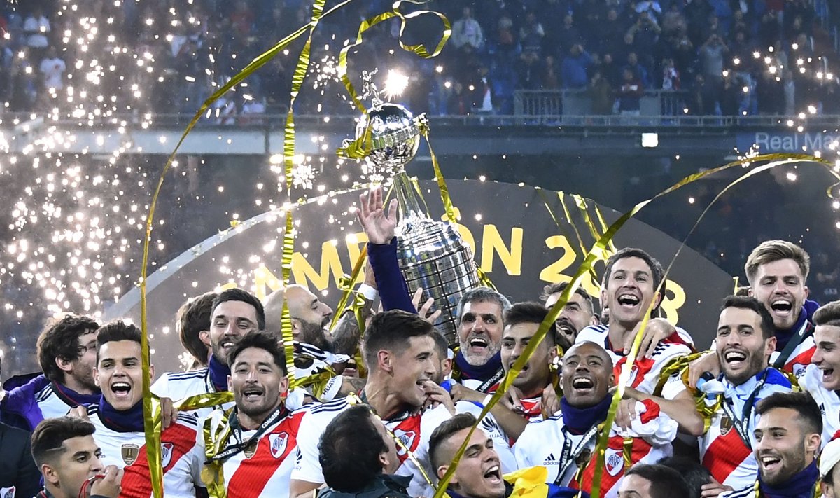 River Plate'i mängijad võisid Madridis võidutantsu lüüa.
