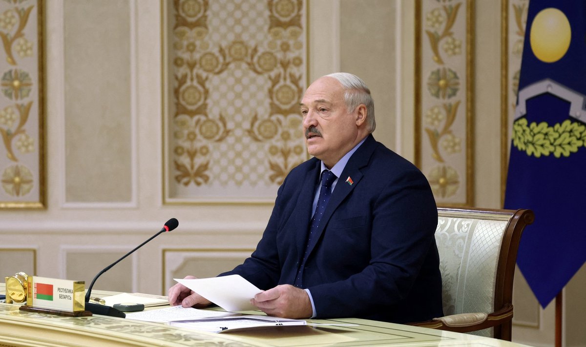 Valgevene president Aljaksandr Lukašenka CSTO tippkohtumisel Minskis
