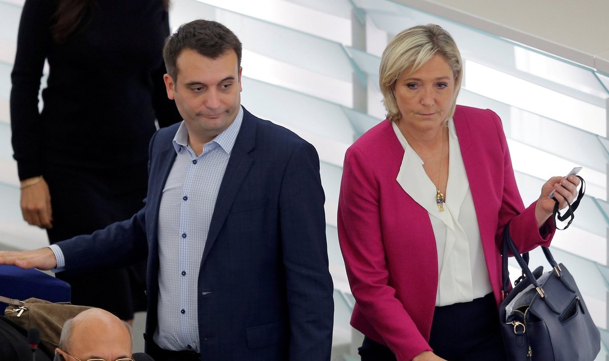 Florian Philippot ja Marine Le Pen