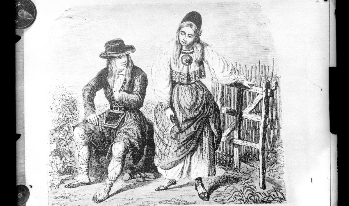 Elizabeth Eastlake-Rigby 1878. aasta vasegravüür eestlaste tüüpidest