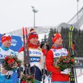Holmenkolleni MK-etapi 50 km maratoni nelikvõit Venemaale, Niskanen alles 32.