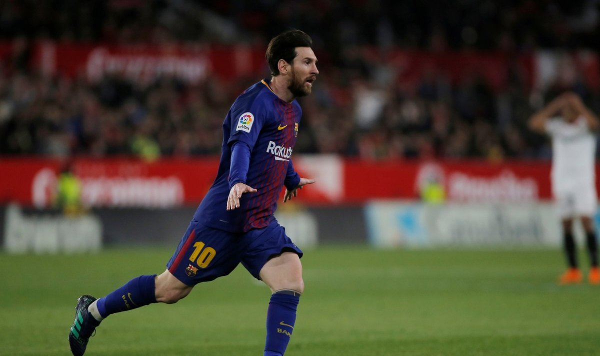 Lionel Messi sekkus vahetusest ja päästis Barcelonale viigipunkti.
