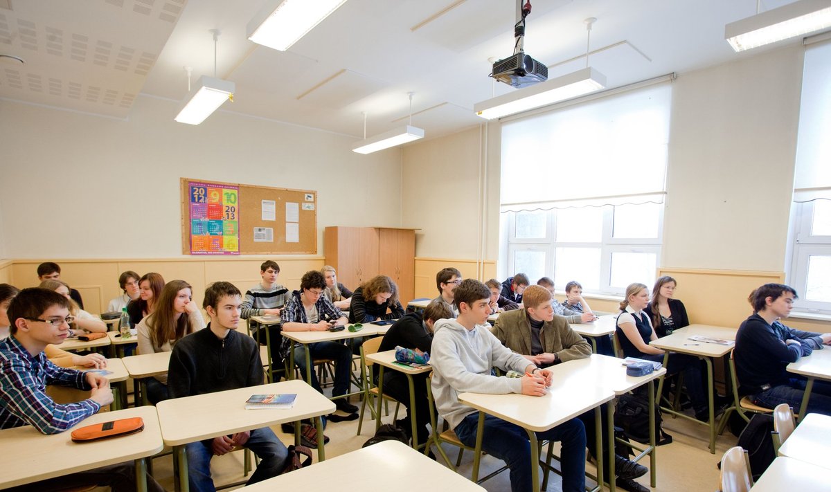 Mitte-eestlased lähevad sagedamini kutsekooli