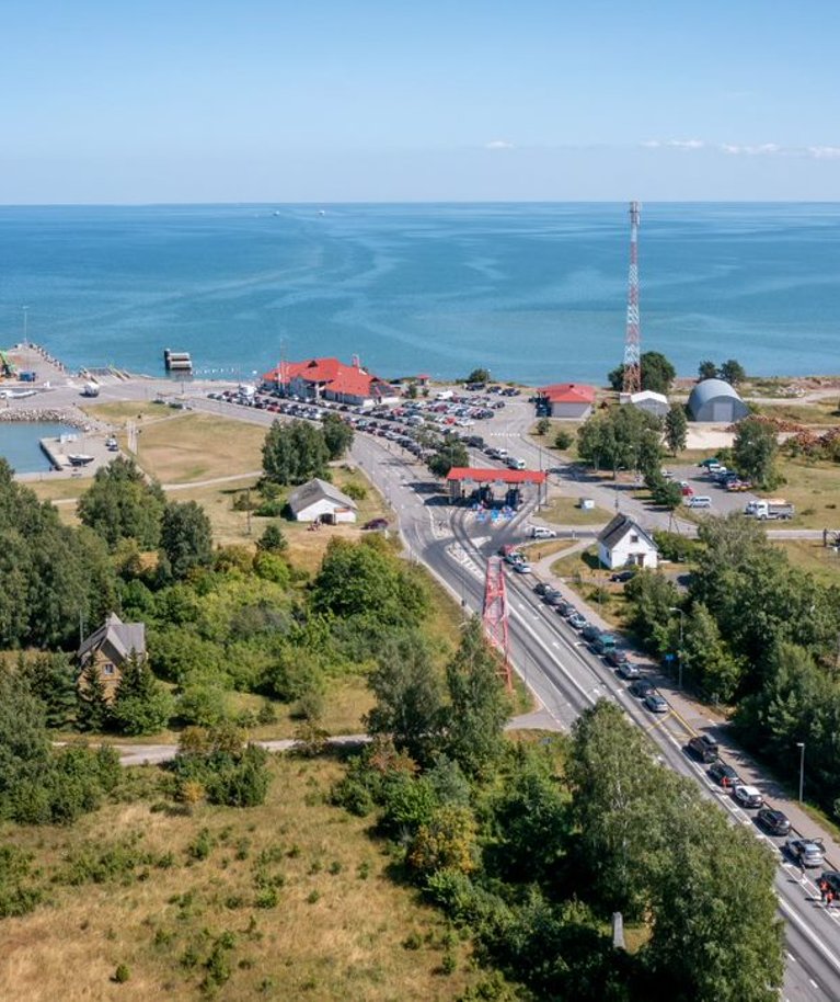Heltermaa sadam Hiiumaal