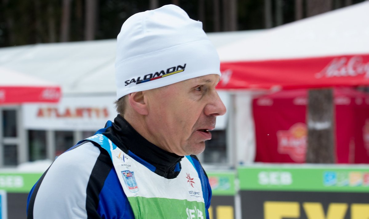 Jürgen Ligi 42.Tartu maratoni finišis