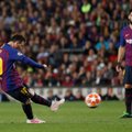 Liverpool lõikas näppu ja Messi karistas ära