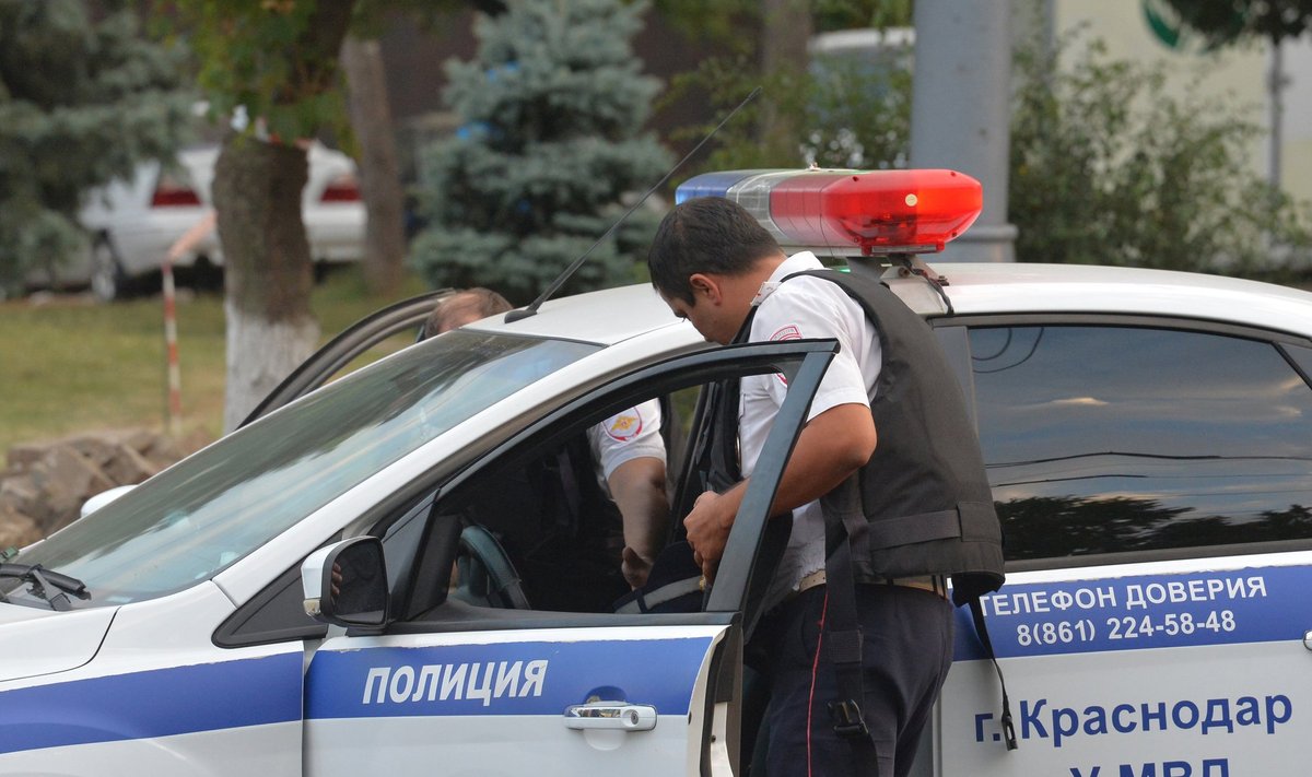 Patrolmen attacked in Krasnodar