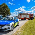 На шоссе Таллинн-Пярну произошла цепная авария