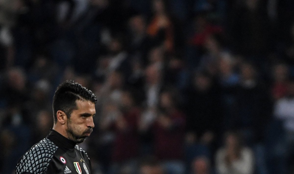 Ka Gianluigi Buffon ei suutnud seekord Juventusele võitu kindlustada.