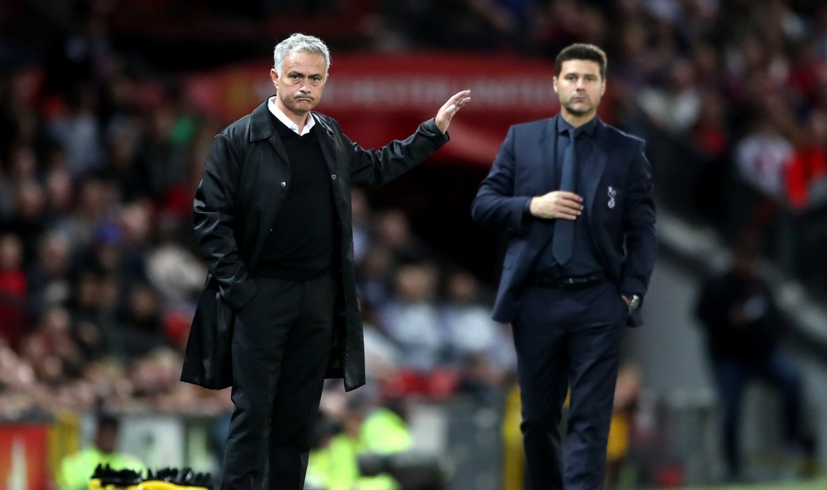 Jose Mourinho vahetab Tottenhami eesotsas välja Mauricio Pochettino