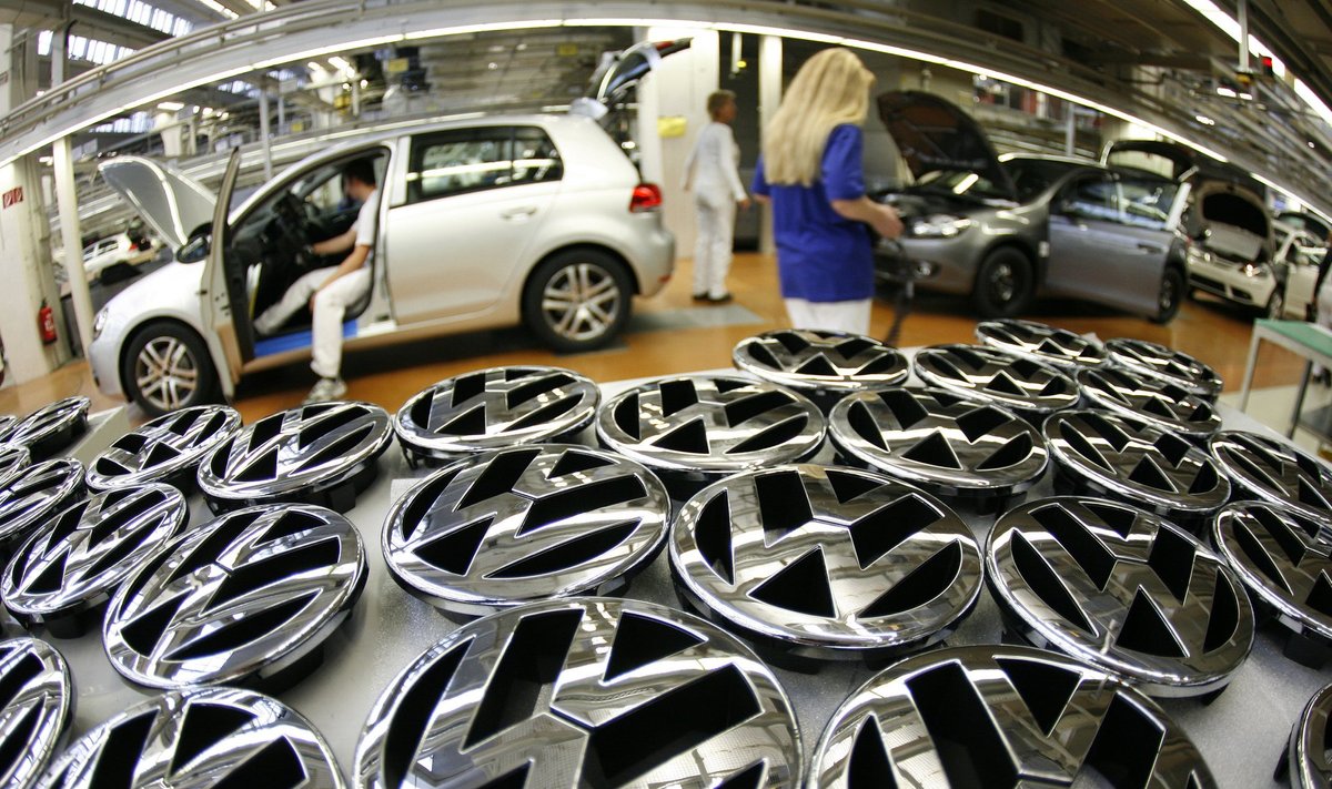 Volkswagenite tootmine  Wolfsburgis