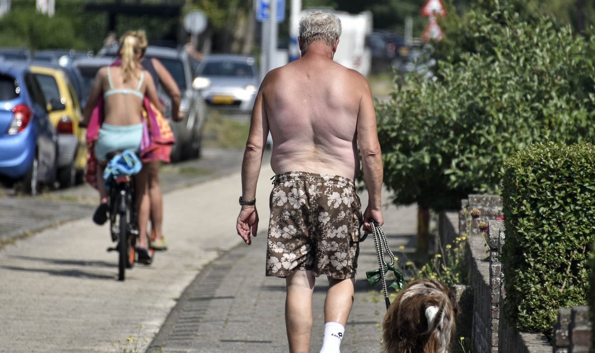 25. juulil ulatus temperatuur Hollandis 40 kraadini.