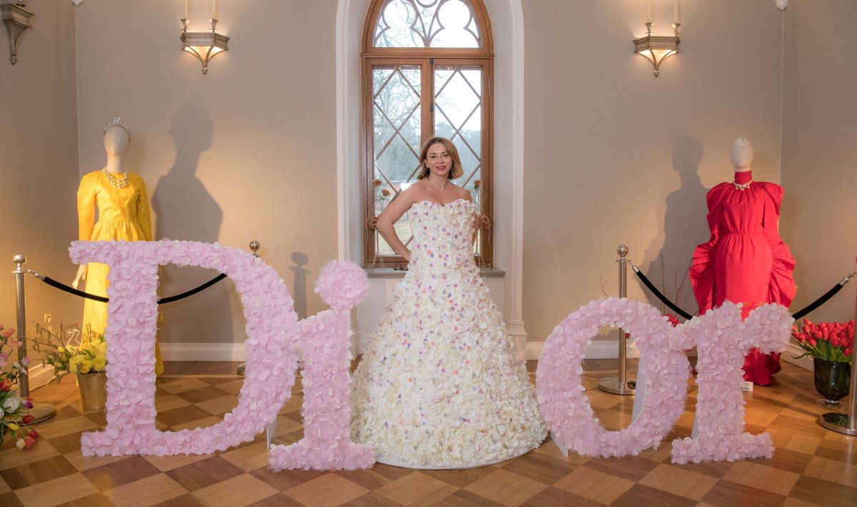 Keila-Joa lossis näituse "Dior ja Flowers" avamine