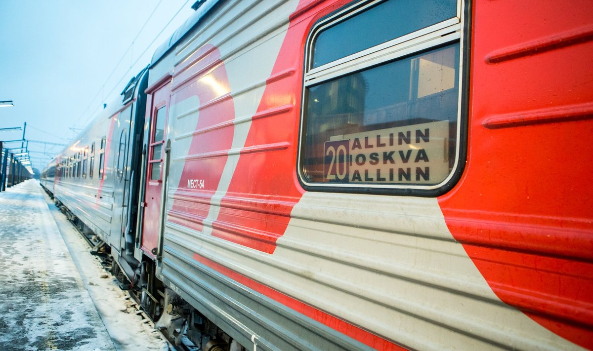 Tallinna-Moskva liini rongipiletite müük on ajutiselt peatatud.