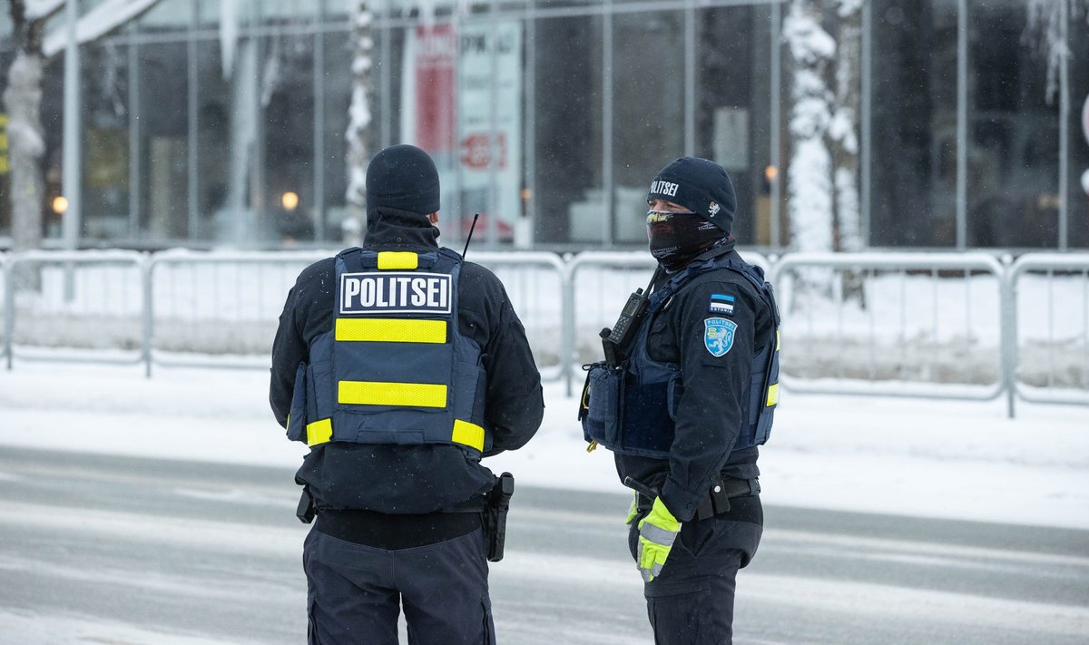 Эстонская полиция. Фото иллюстративное.