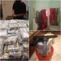 FOTO: Miamis leiti narkoreidi käigus maja seina seest 20 miljonit dollarit, mehe advokaadi sõnul on raha teenitud ausa aiandusäriga