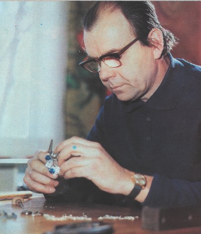 Tartu jaoskonna käsitöötaidur Vello Lepik, 1981