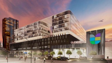 ФОТО | Торговый центр Ülemiste готовится к самому масштабному расширению за 20 лет
