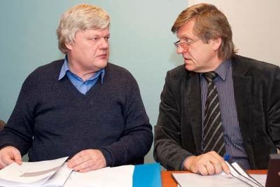Omanikujärelvalve teostaja P.P. Ehitusjärelevalve OÜ esindajad (vasakult): Aarne Kuusik – ekspert, Kalev Pikaru – juht