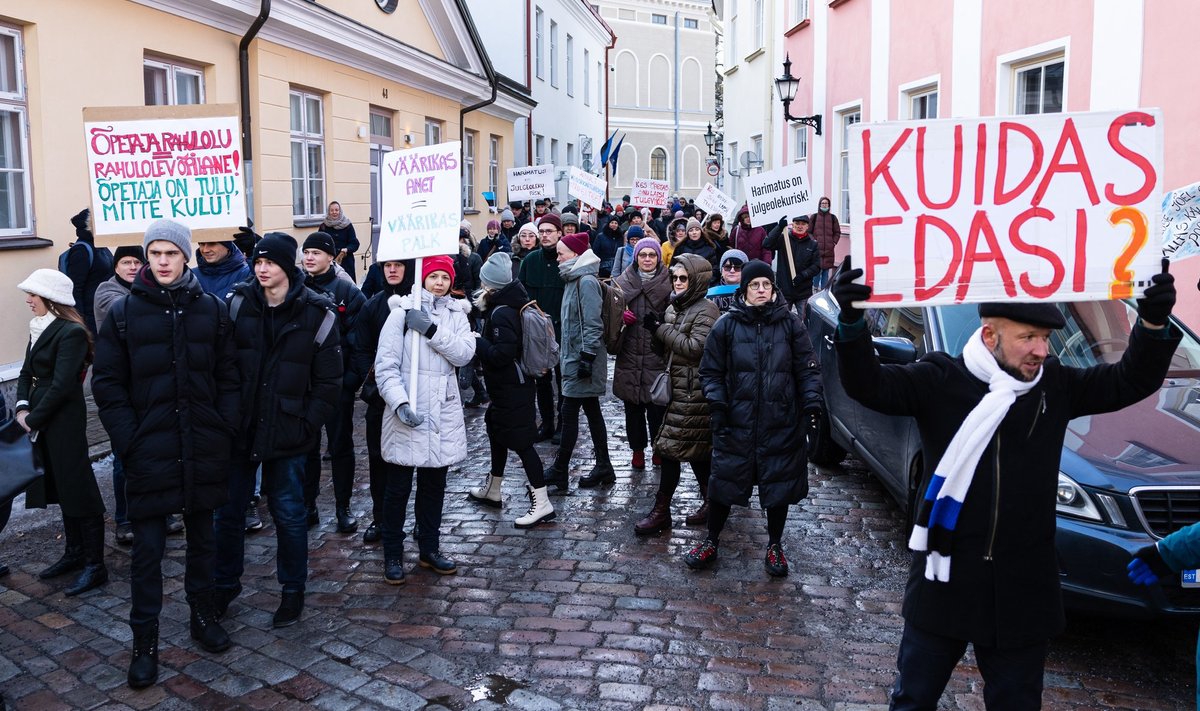 Kuidas edasi? Streik seekord lõppes, aga ees ootavad ikkagi läbirääkimised, et õpetaja palk jõuaks 120%-ni Eesti keskmisest.