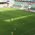 DELFI VIDEO | Vaata Zakaria Beglarišvili geniaalset väravat, mis viis FC Flora eurosarja mängu juba avaminutil juhtima!