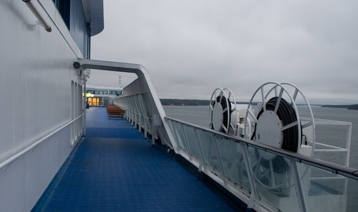 Silja Line'i laeva välistekk