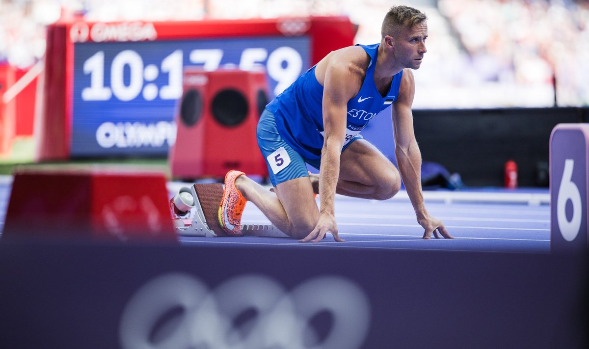 Rasmus Mägi 400m tõkkejooksu kvalifikatsioon 5.08.2024