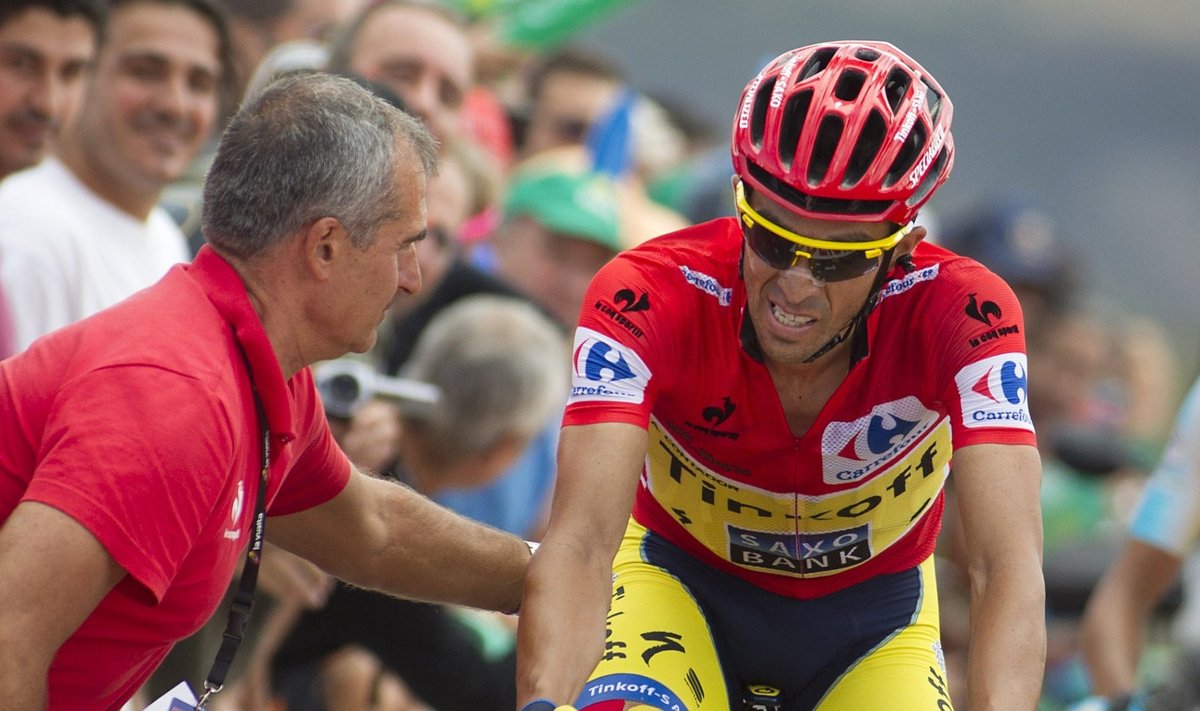 Kas Alberto Contador suudab Vueltal liidriseisust hoida?