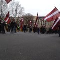Jumalateenistusele Läti leegionäride mälestuseks saabus 300 inimest