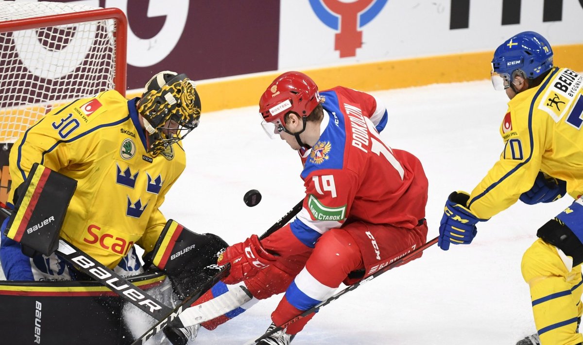 Jäähoki Venemaa vs Rootsi