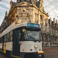В бельгийском Антверпене запустили трамвай-сад