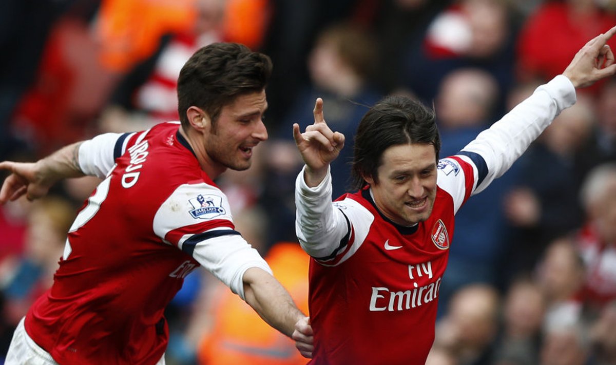 Giroud ja Rosicky