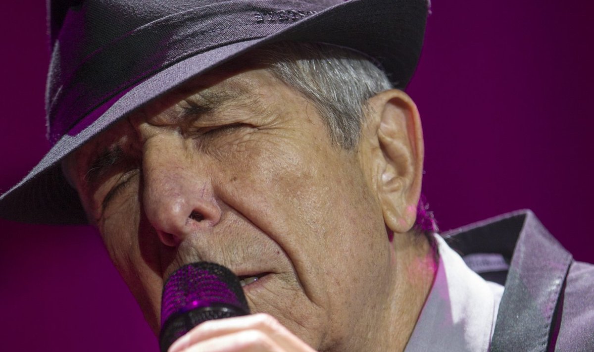 Leonard Cohen  Leonard Cohen in concert, Vector Arena, Auckland, New Zealand - 21 Dec 2013.