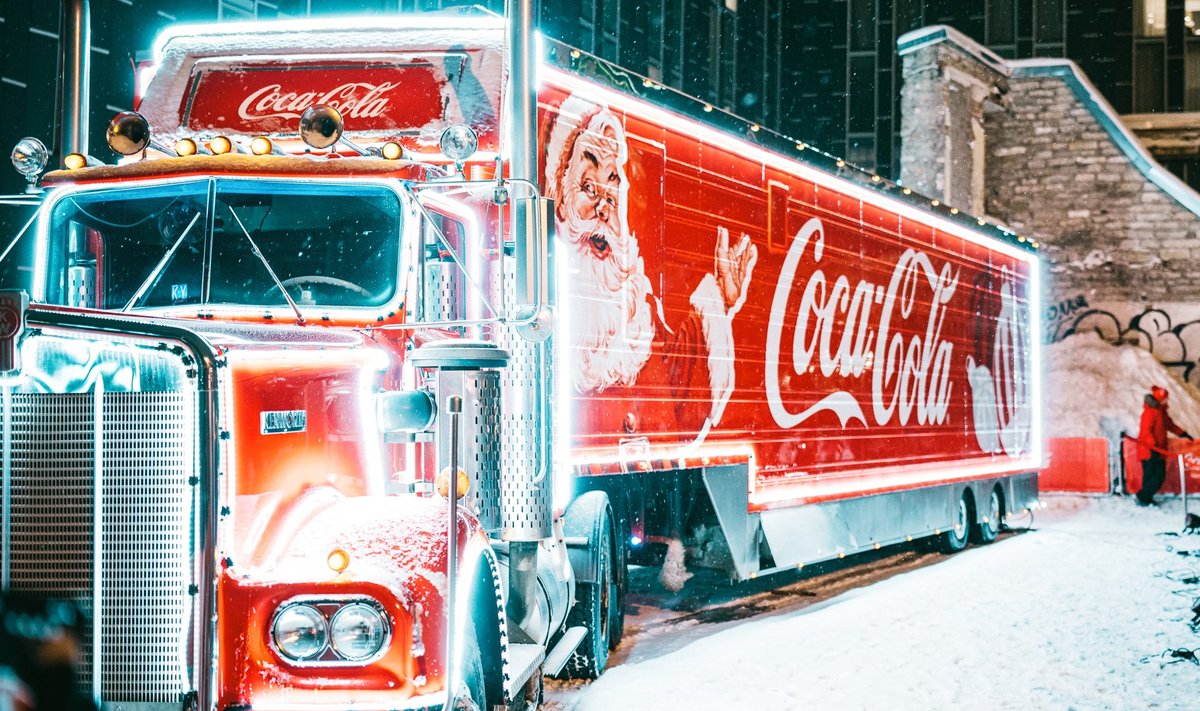 Караван Coca-Cola вновь в Таллинне