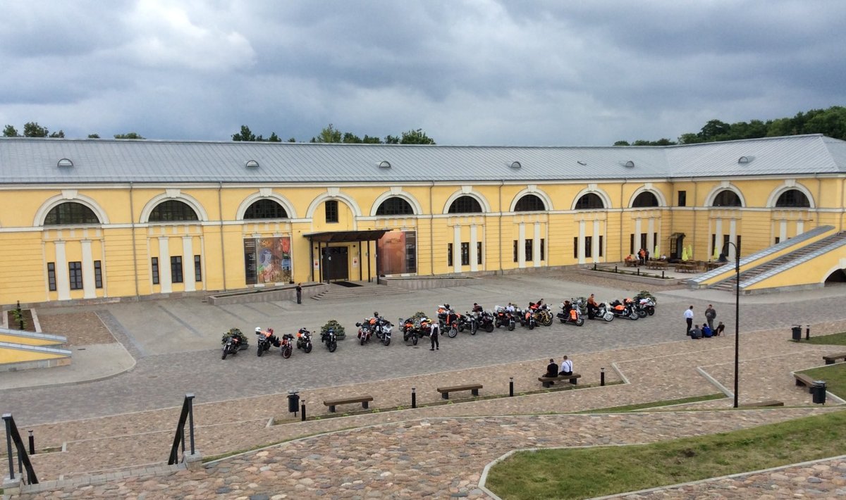 Mootorratturid Daugavpilsis