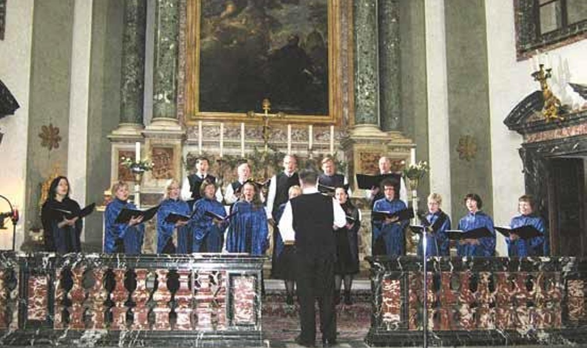 Püha Jaakobi koguduse kammerkoori teine kontsert Pistoias
