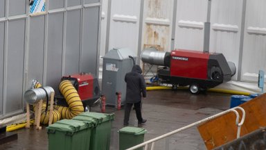 FOTOD | Tallinnas toimuv rohekonverents kasutab telkide kütmiseks diiselgeneraatoreid