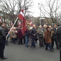 Leegionäride marsist osavõtjad asetasid Riia Vabadussamba juurde lilli