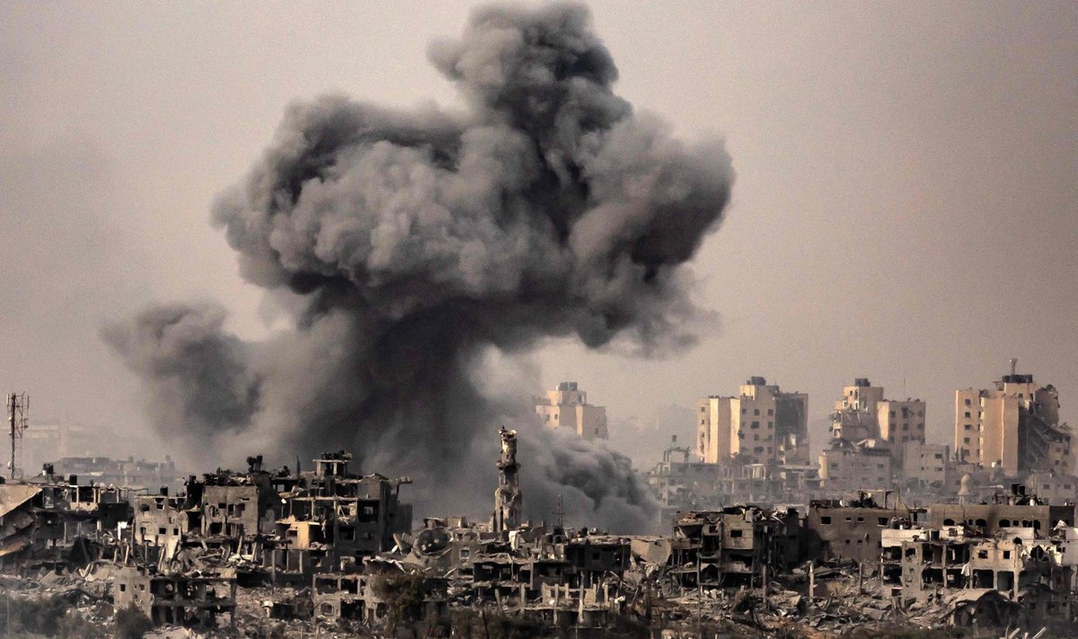 GAZA TULE ALL: Iisraeli peaminister Benjamin Netanyahu kuulutas laupäeva õhtul, et alanud on sõja järgmine faas.