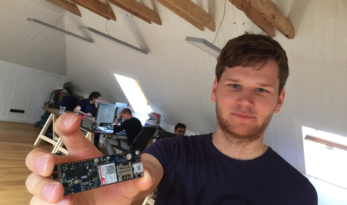 Kristjan Maruste startup CoModule aitab elektrisõidukid internetti ühendada.