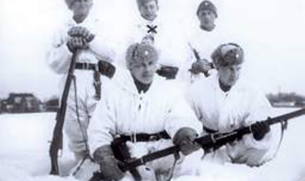 MÕNED JÕUDSID SIHILE: Eesti vabatahtlikud Soome Talvesõjas. Tõsi küll, rindele nad ei pääsenud. Vello Salo kogu