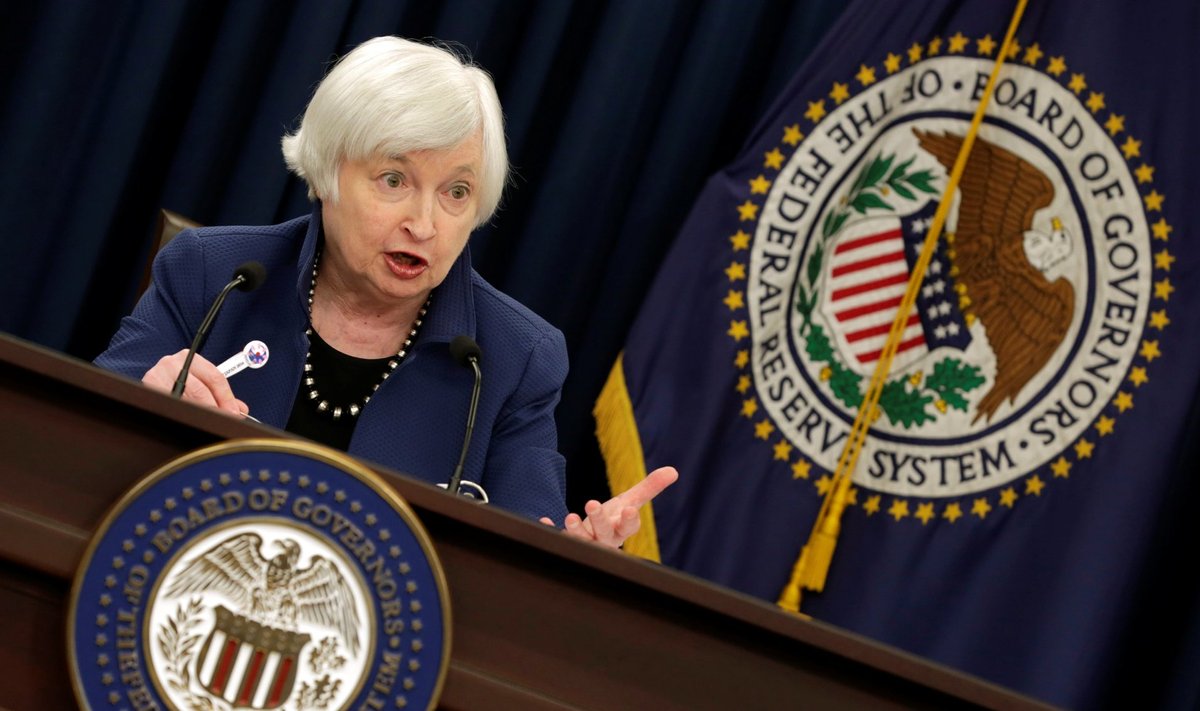 USA keskpanga juht Janet Yellen.