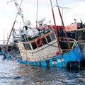 VIDEO ja FOTOD | Lennusadamas uppusid laev ja haagissuvila