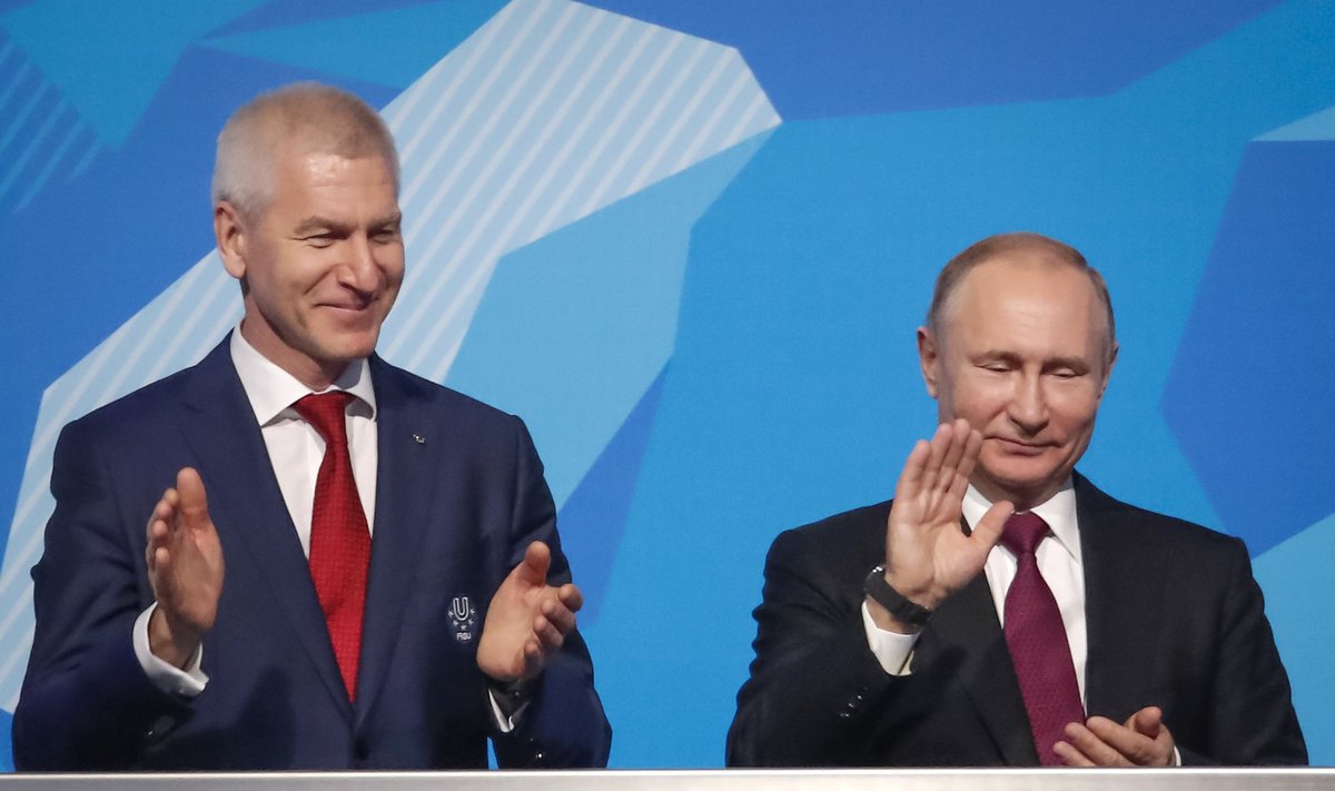 Oleg Matõtsin ja Vladimir Putin